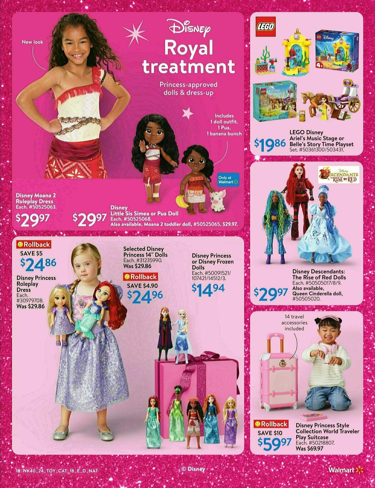 Walmart Toy Book Flyer from October 24