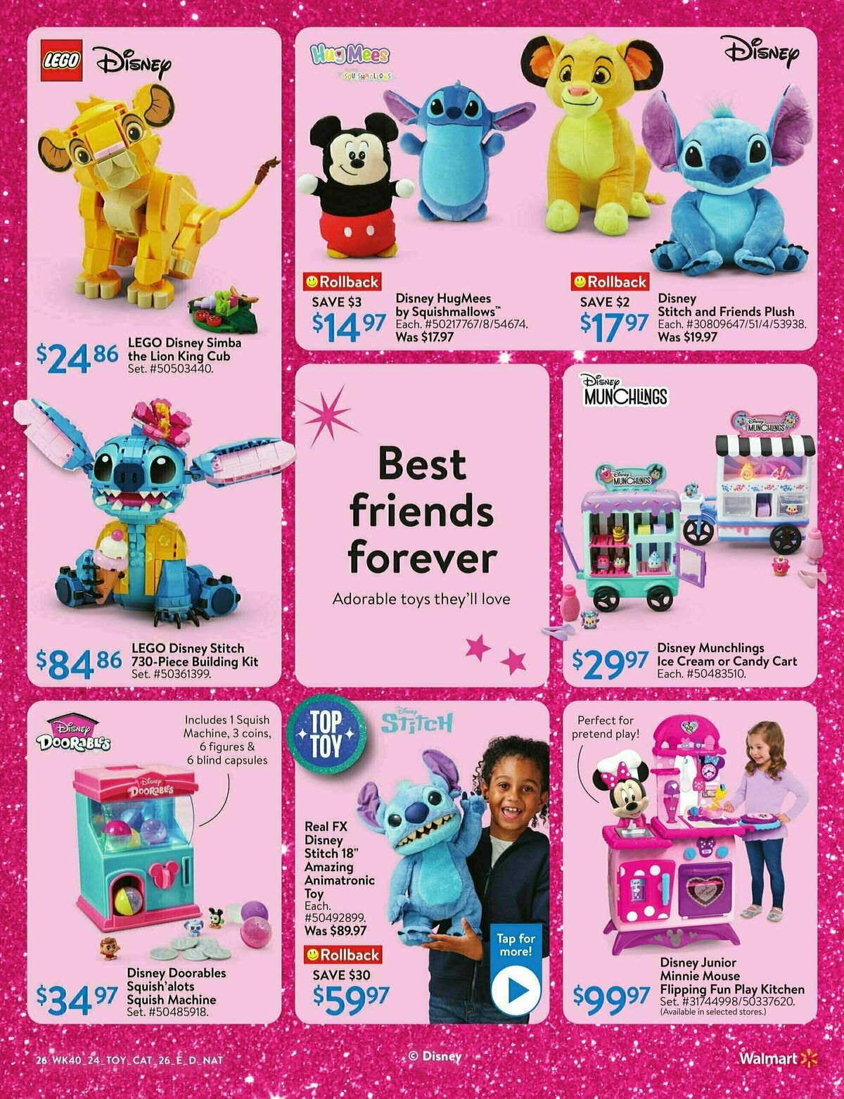 Walmart Toy Book Flyer from October 24