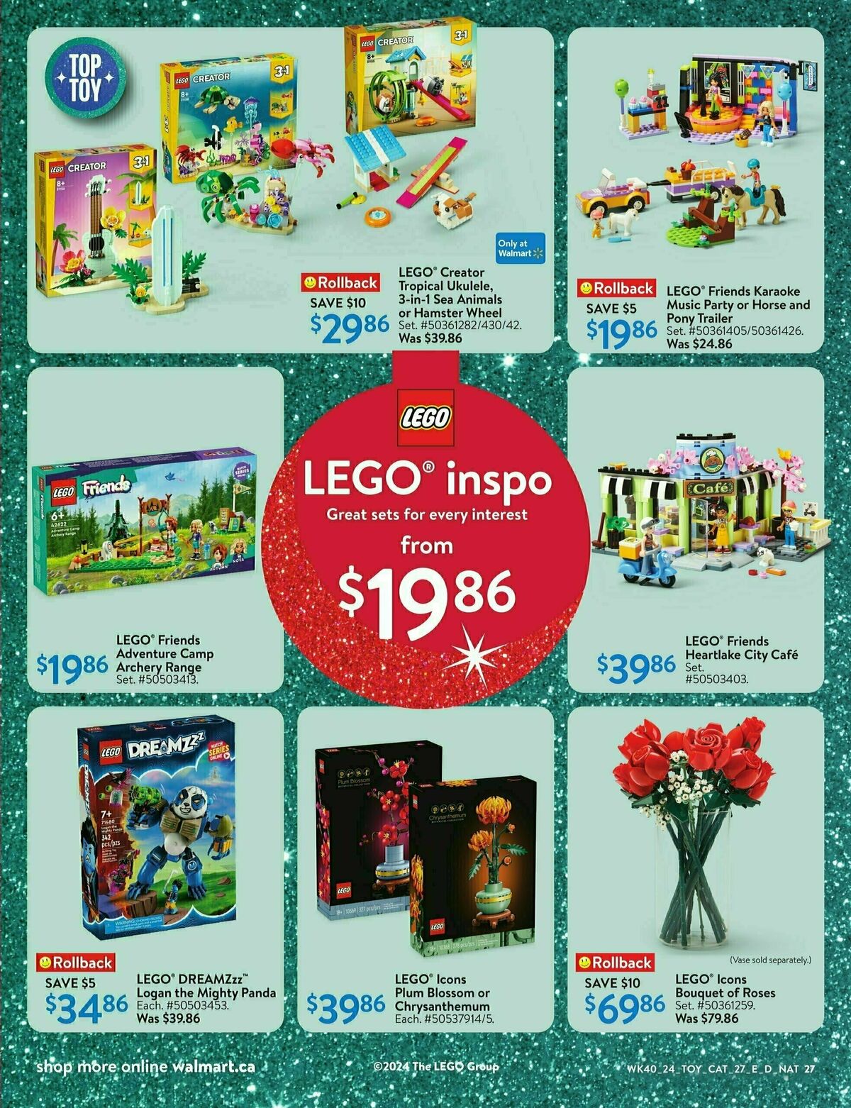 Walmart Toy Book Flyer from October 24