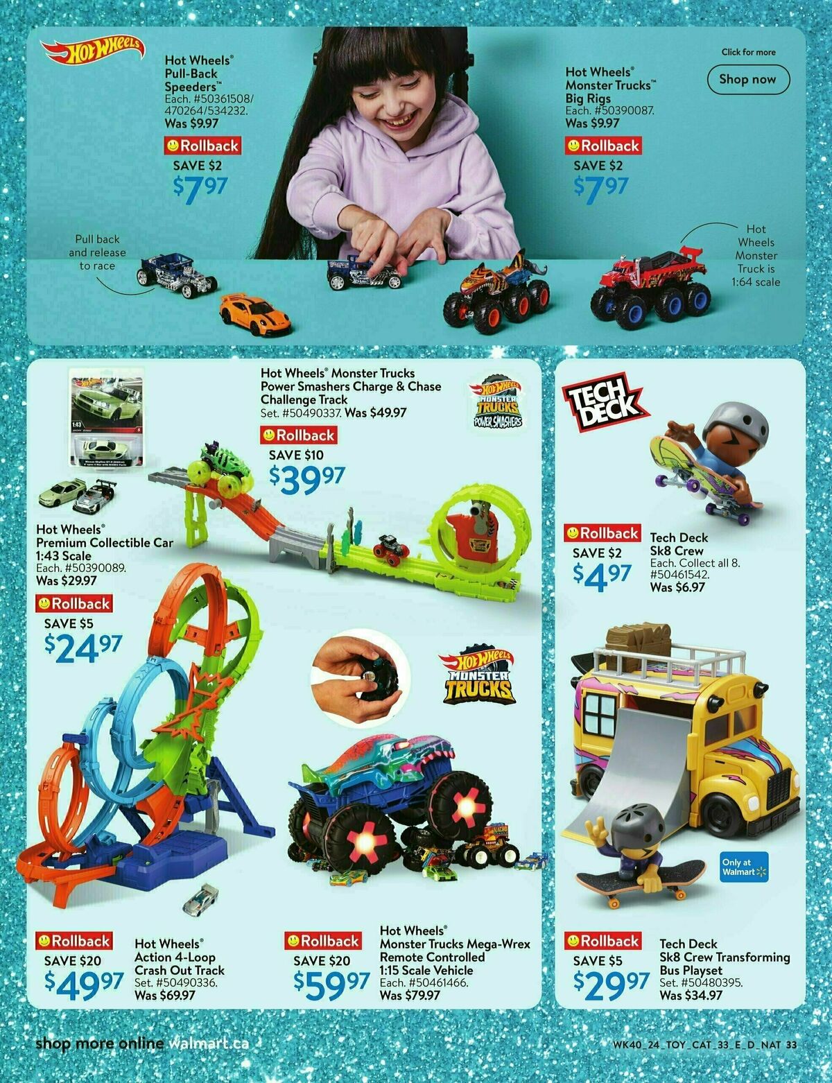 Walmart Toy Book Flyer from October 24