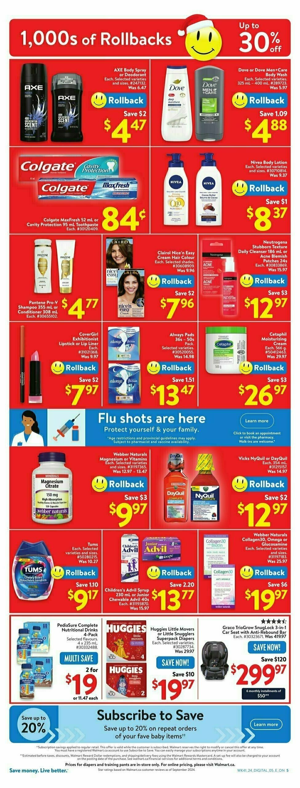 Walmart Flyer from October 31