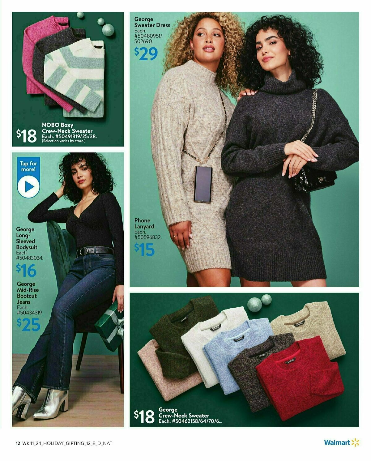 Walmart Holiday Gifting Flyer from October 31