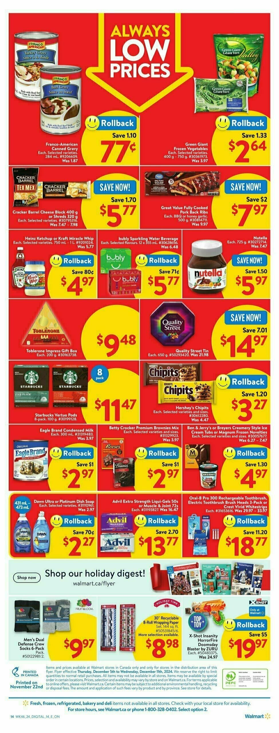 Walmart Flyer Flyer from December 5