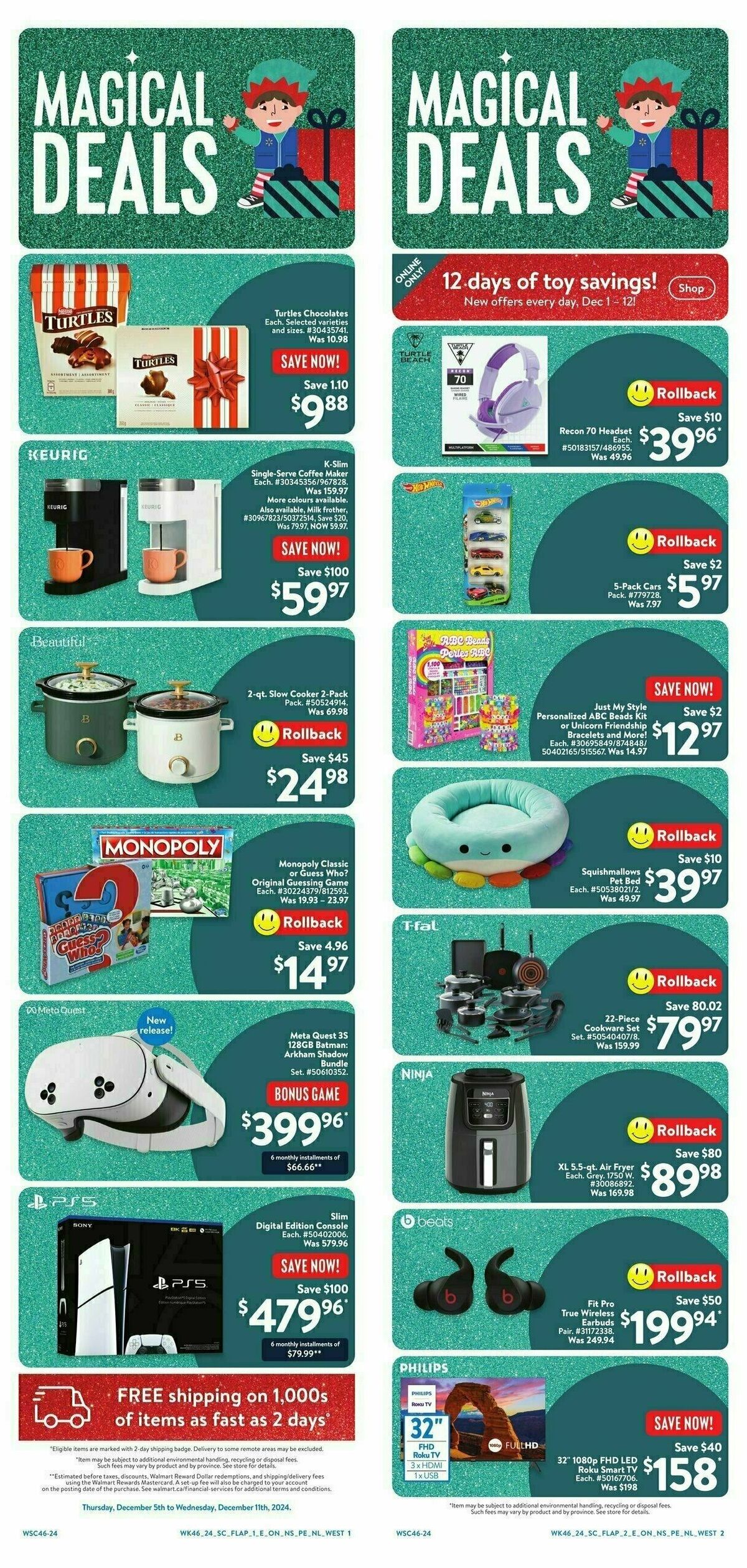 Walmart Flyer Flyer from December 5