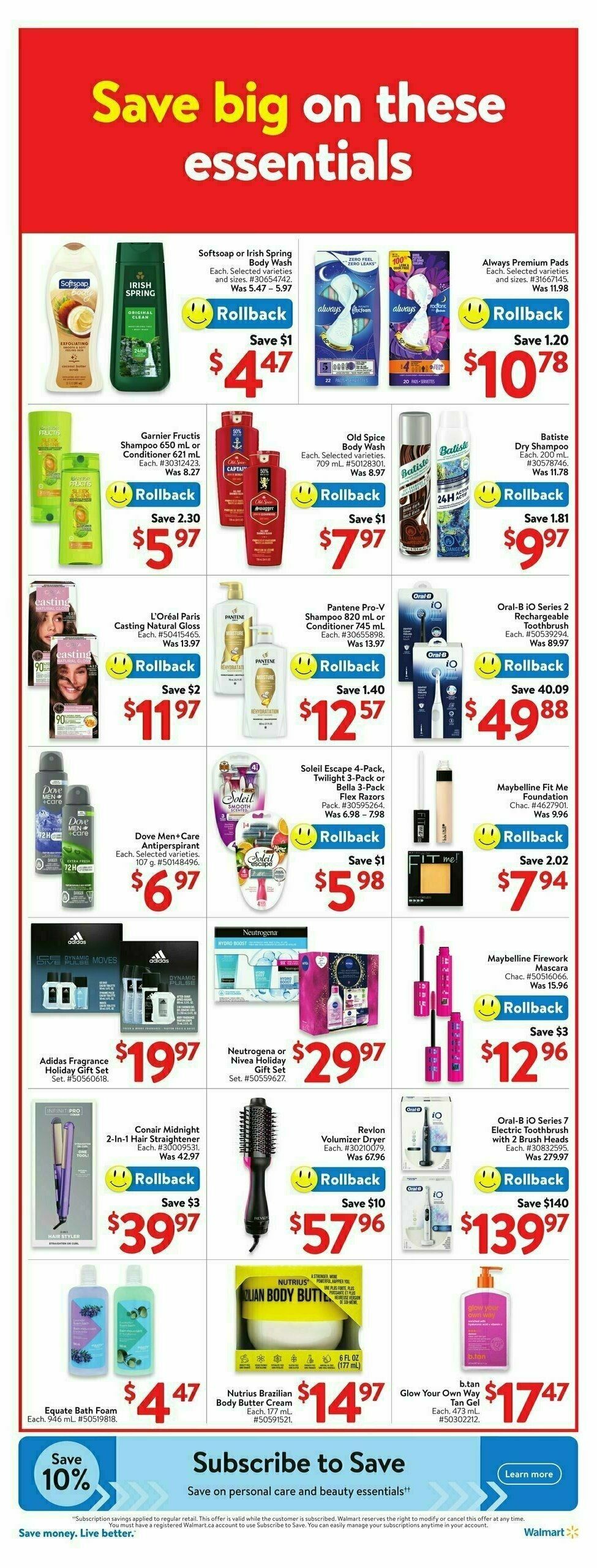 Walmart Flyer from December 12