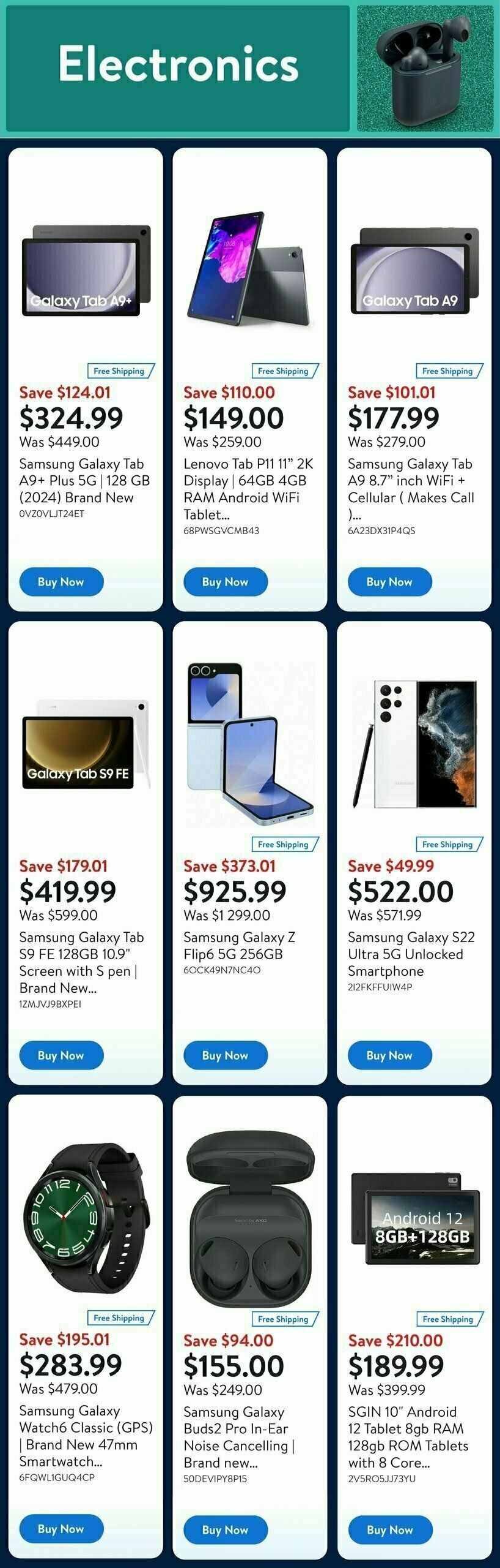 Walmart Deals Flyer Flyer from December 12