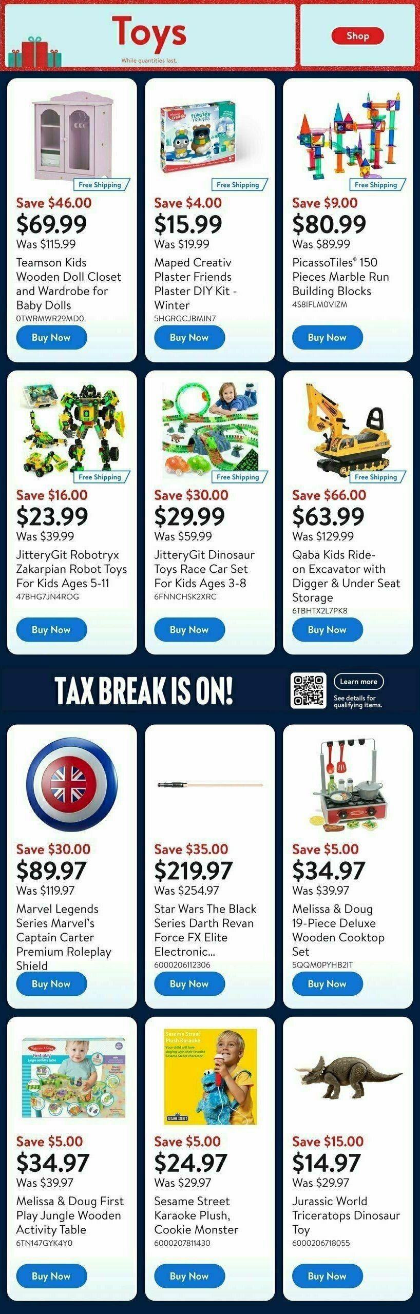 Walmart Deals Flyer Flyer from December 26
