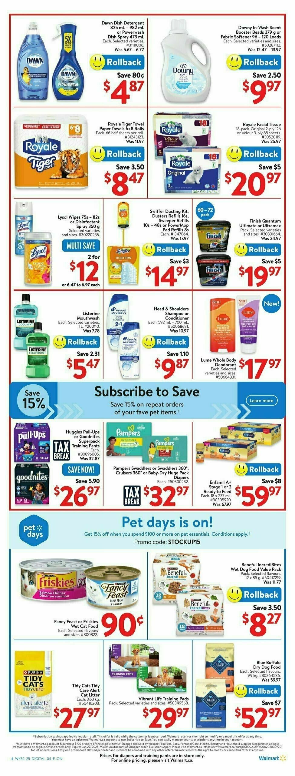 Walmart Flyer from January 16