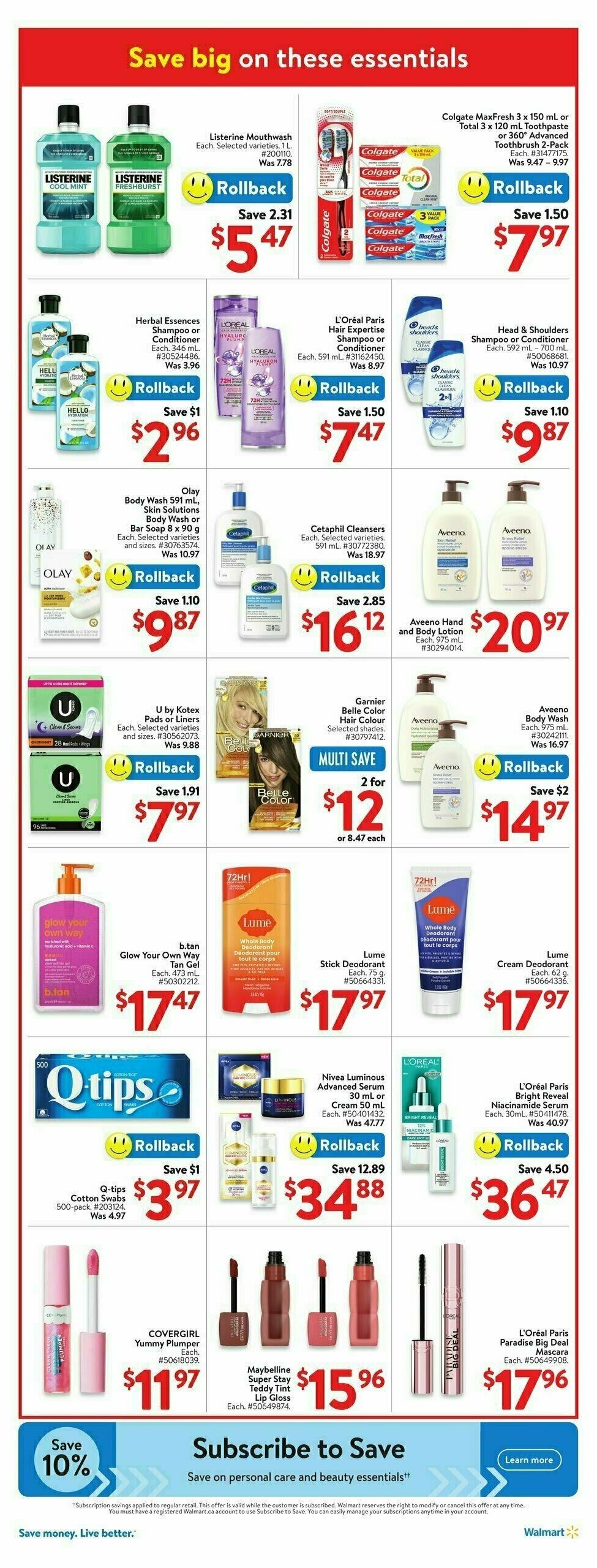 Walmart Flyer from January 23