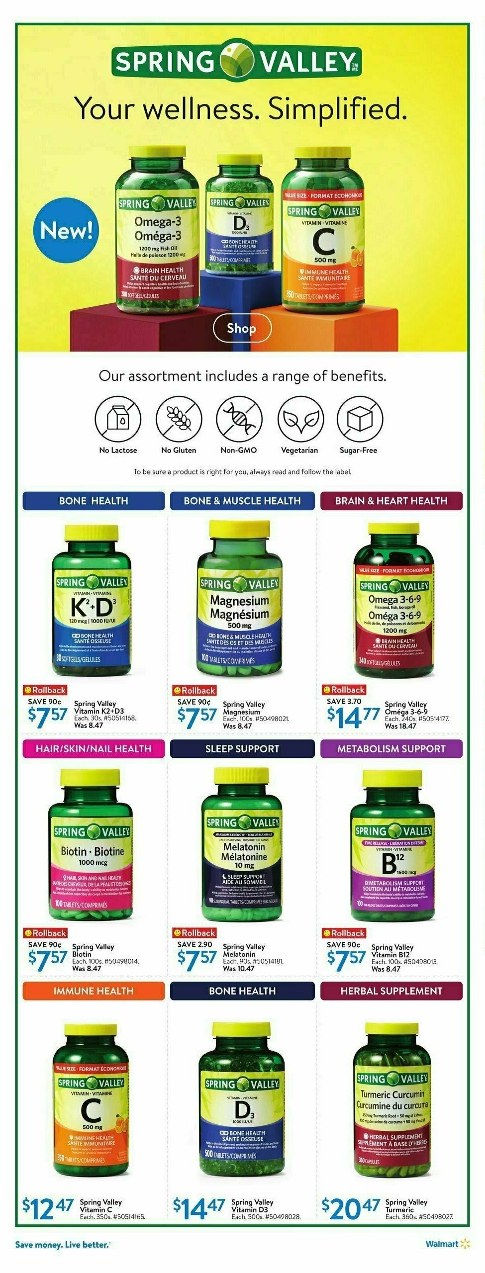 Walmart Flyer from January 23