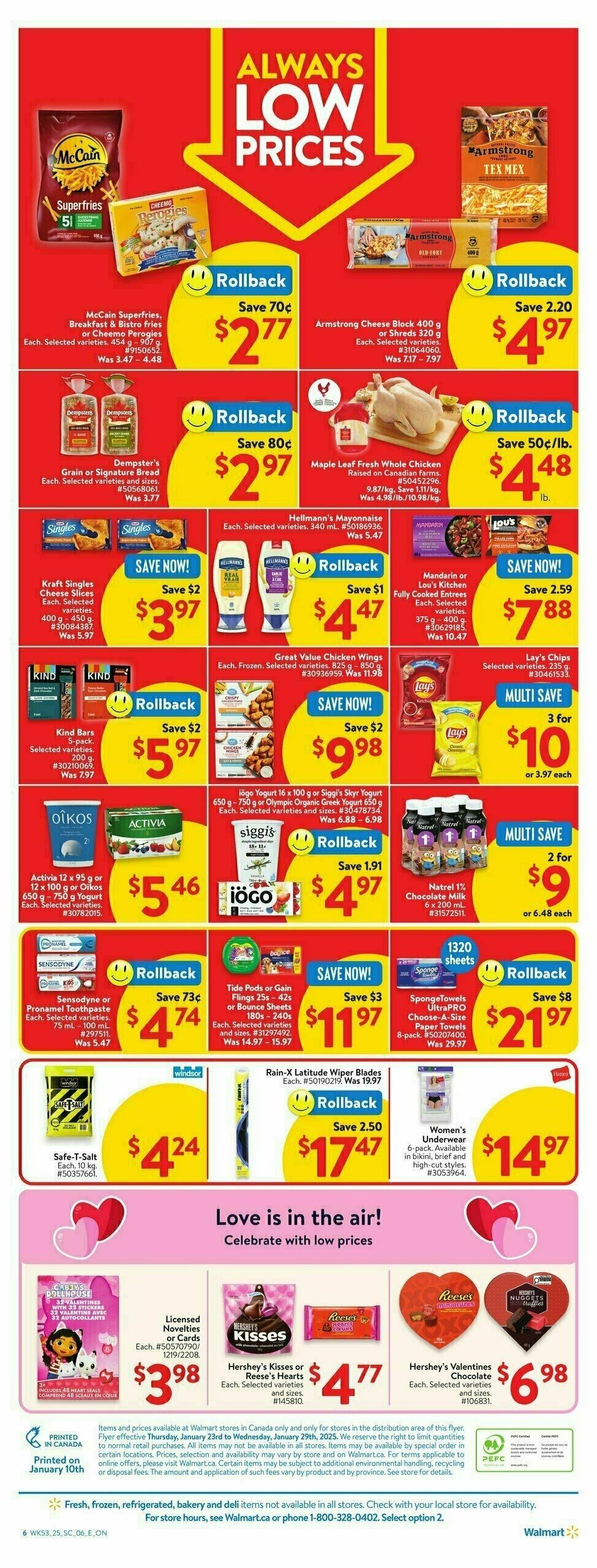 Walmart Flyer from January 23