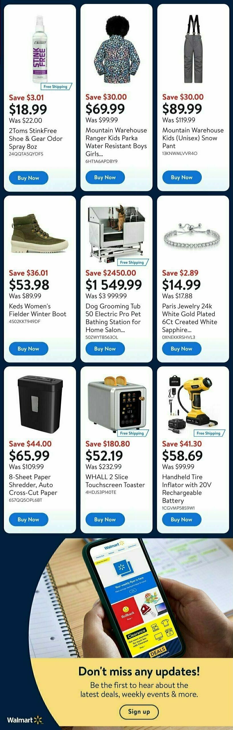 Walmart Deals Flyer Flyer from January 23