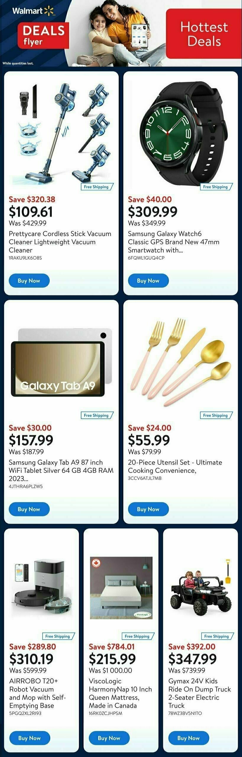 Walmart Deals Flyer Flyer from January 23