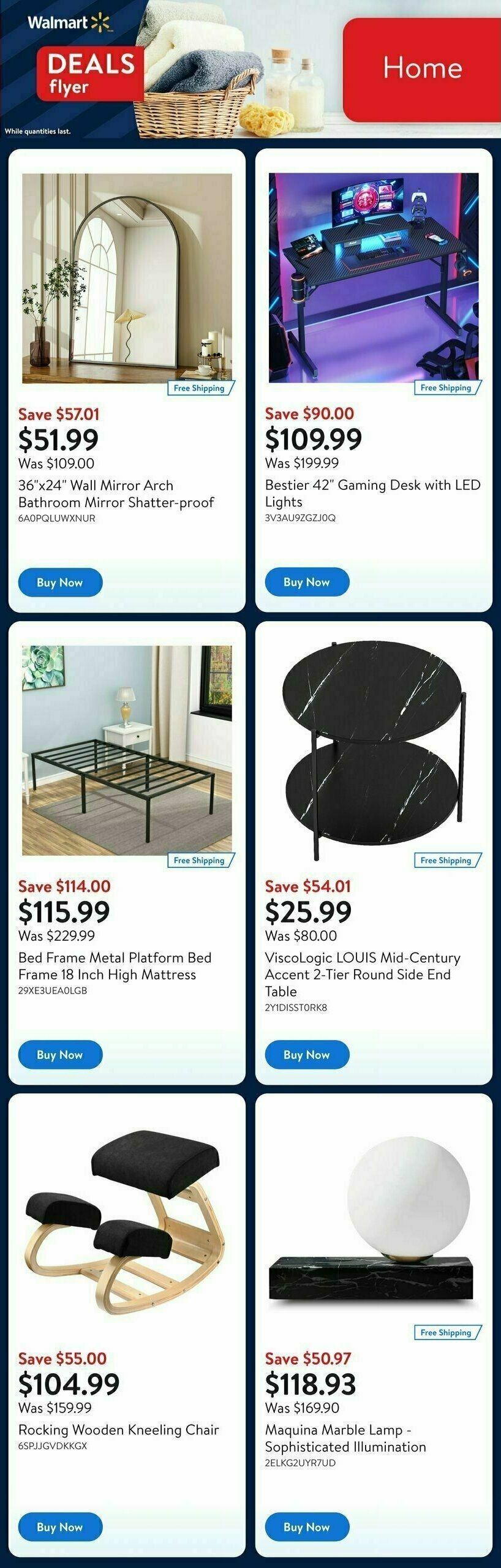 Walmart Deals Flyer Flyer from January 23