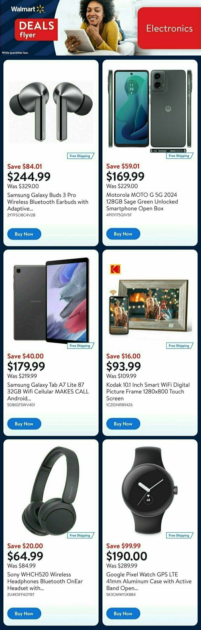 Walmart Deals Flyer Flyer from January 23