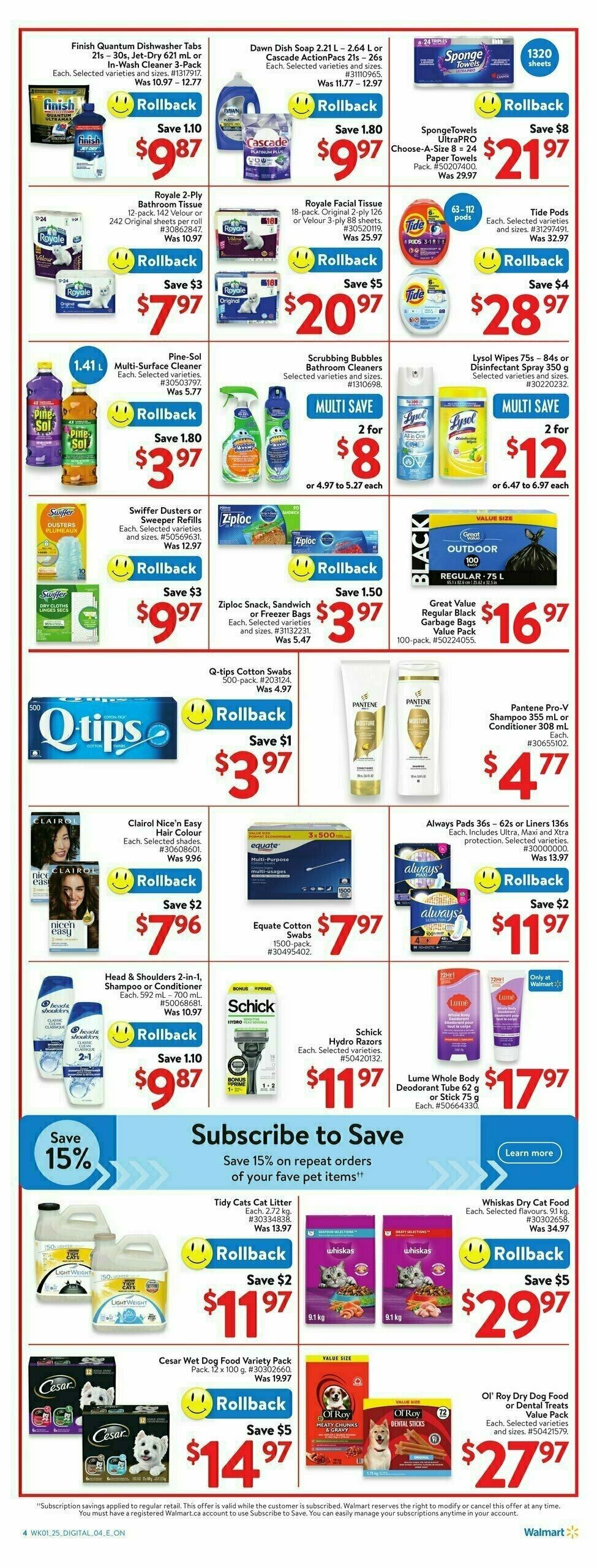 Walmart Flyer from January 30