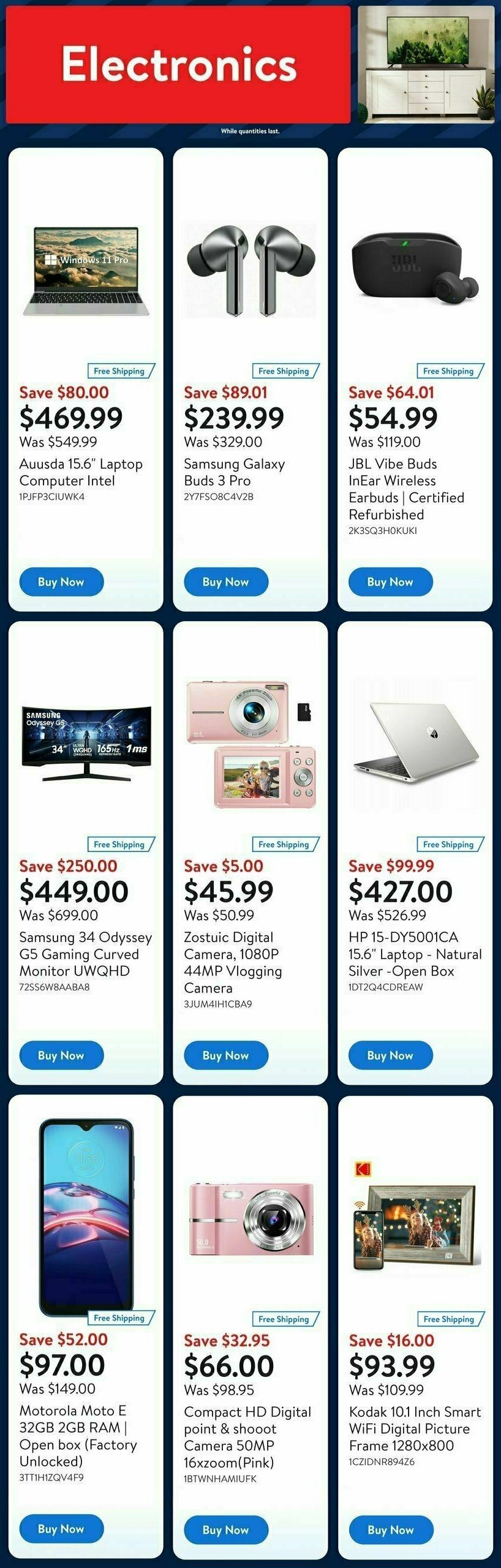 Walmart Deals Flyer Flyer from January 30