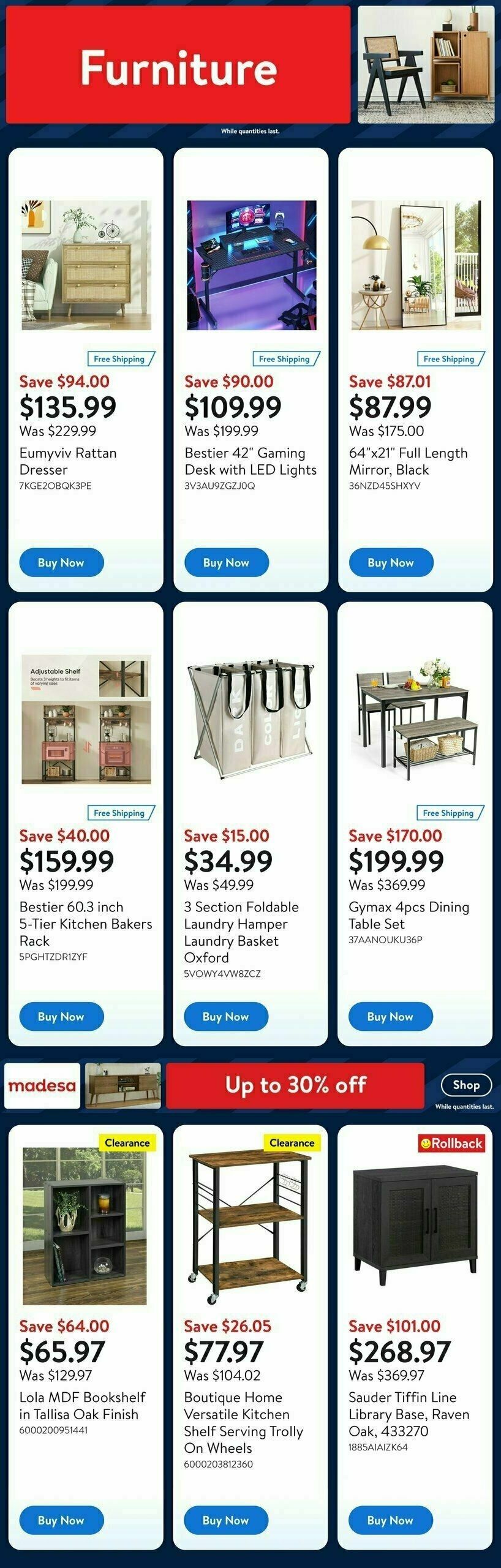 Walmart Deals Flyer Flyer from January 30