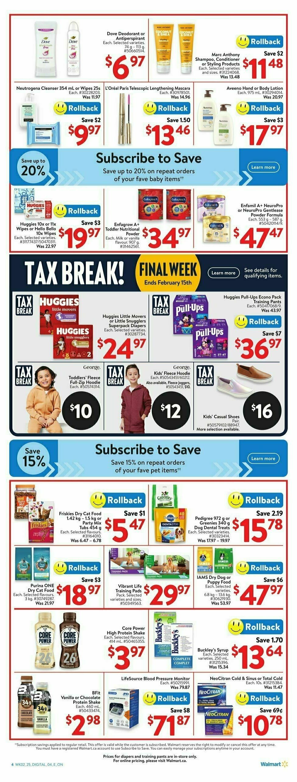 Walmart Flyer from February 6