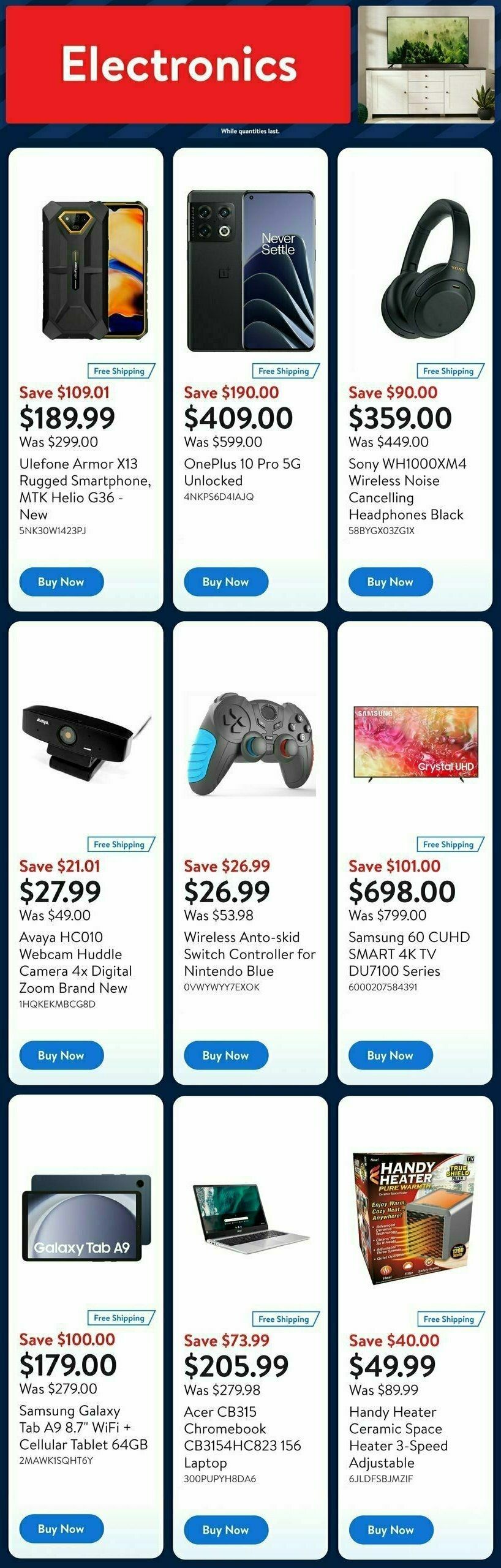 Walmart Deals Flyer Flyer from February 6