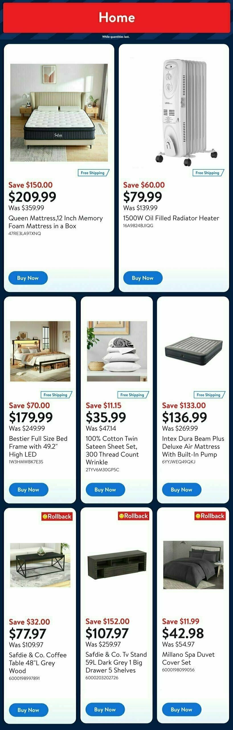 Walmart Deals Flyer Flyer from February 6