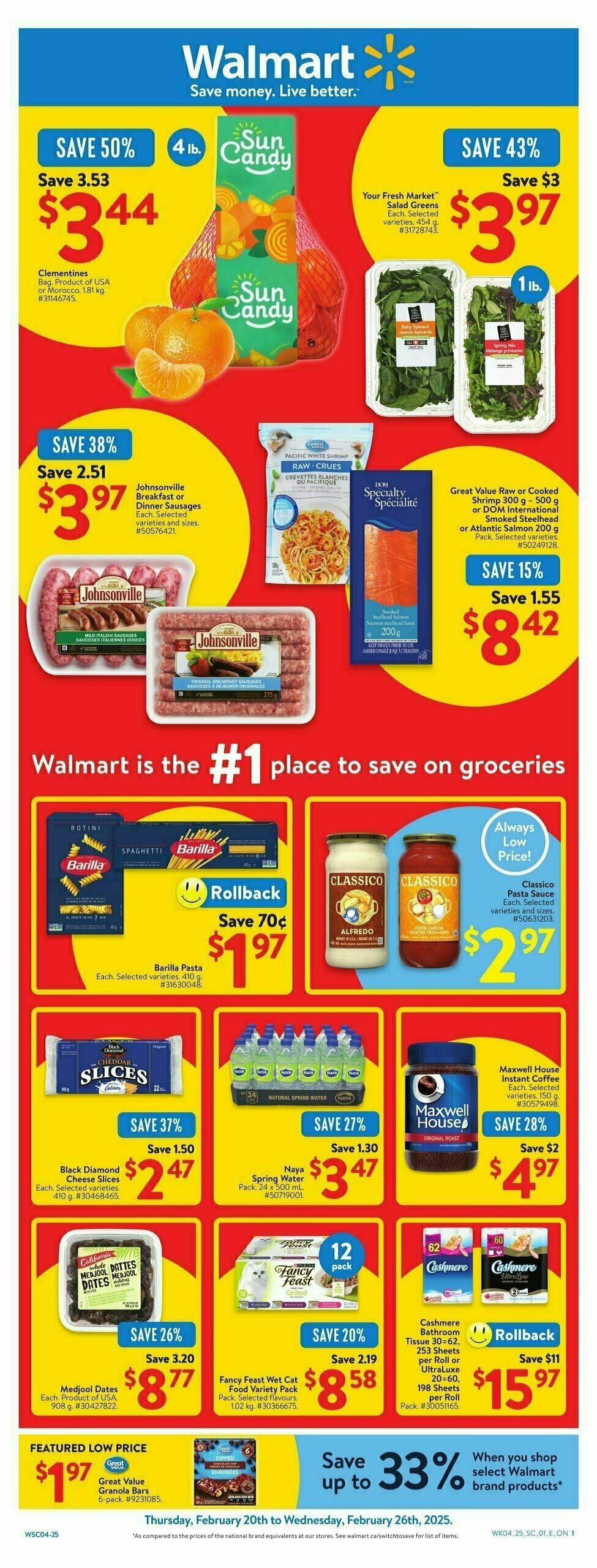 Walmart Flyer from February 20