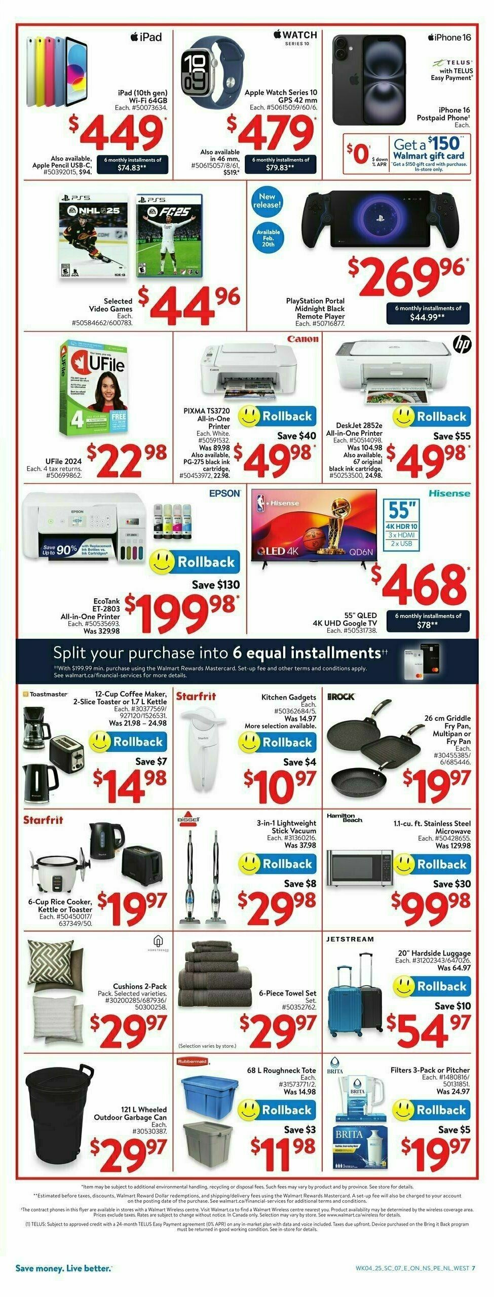 Walmart Flyer from February 20
