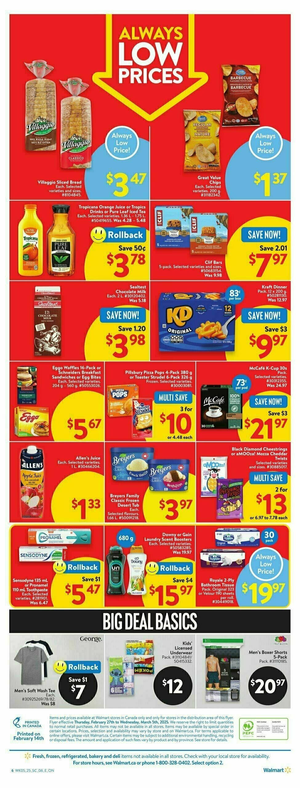 Walmart Flyer from February 27