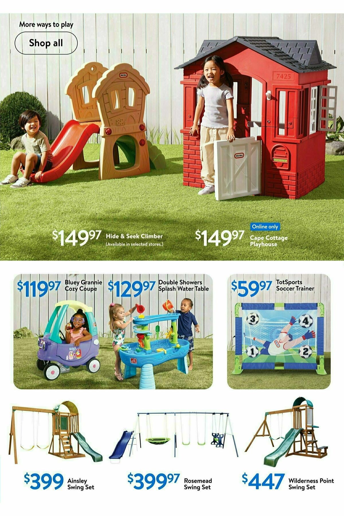 Walmart Outdoor Living Flyer from February 27