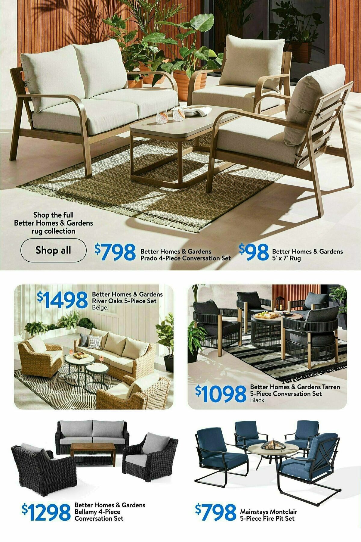 Walmart Outdoor Living Flyer from February 27