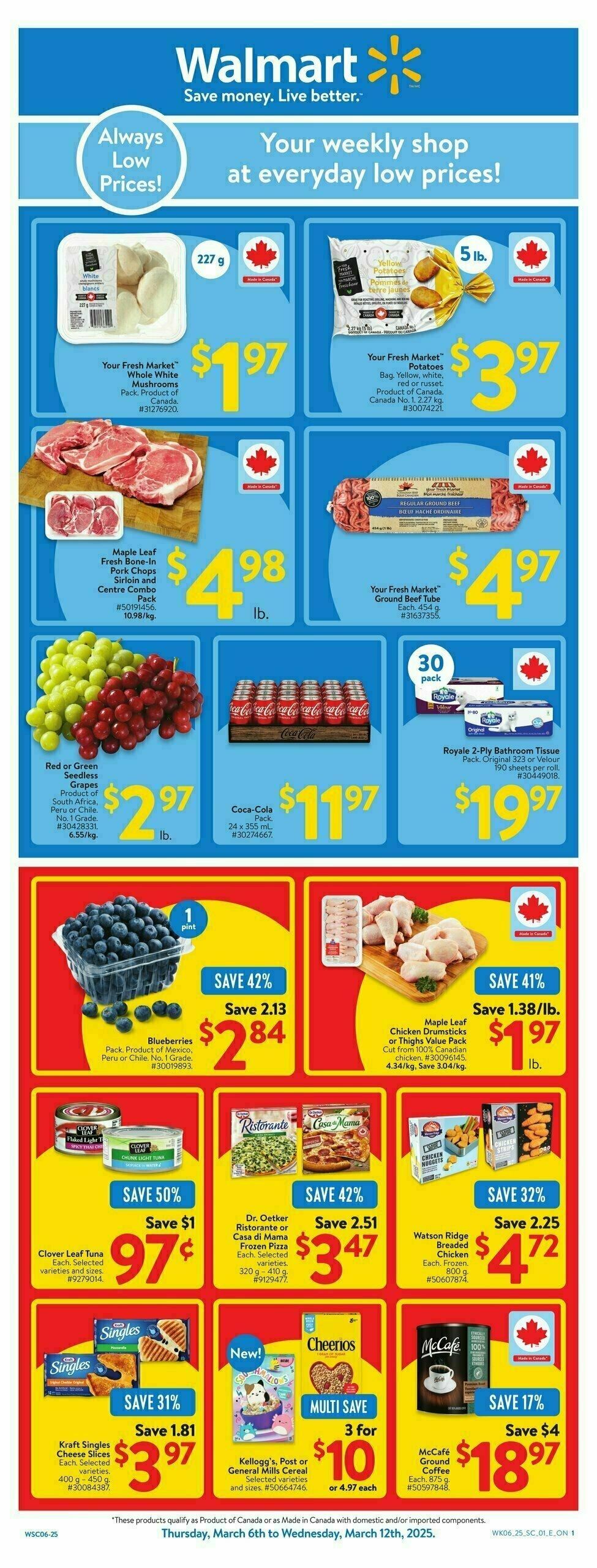 Walmart Flyer Flyer from March 6