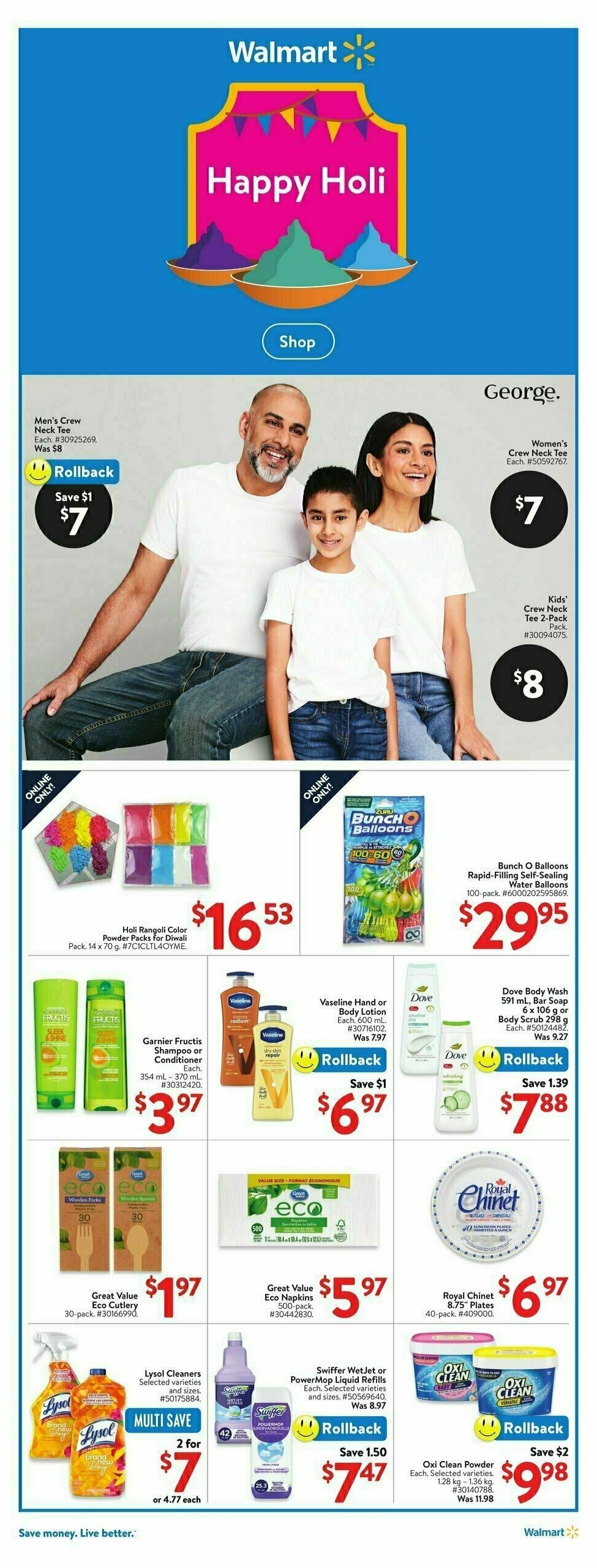 Walmart Flyer Flyer from March 6