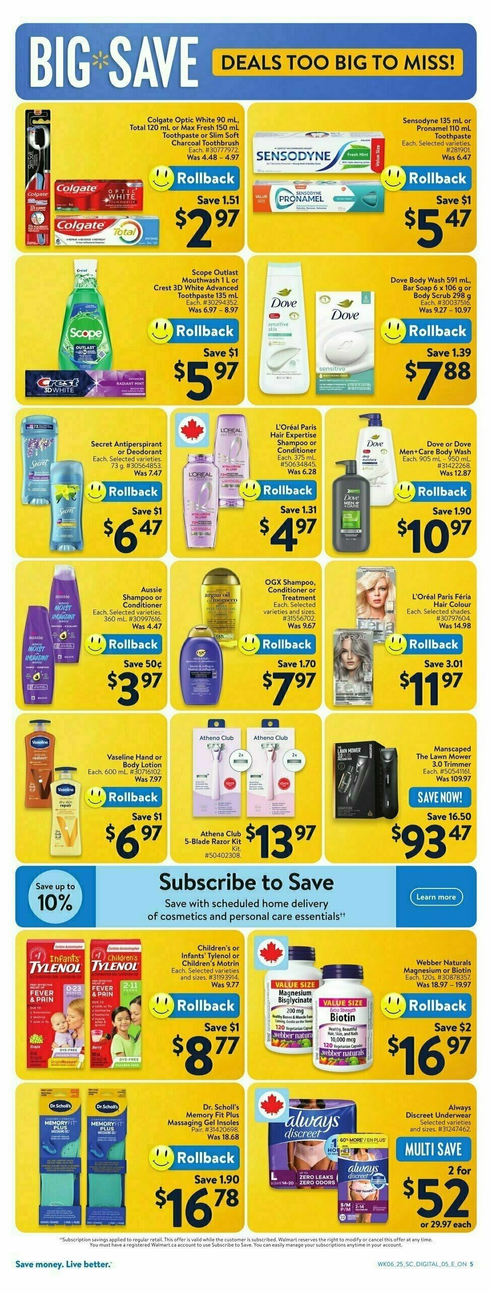 Walmart Flyer Flyer from March 6