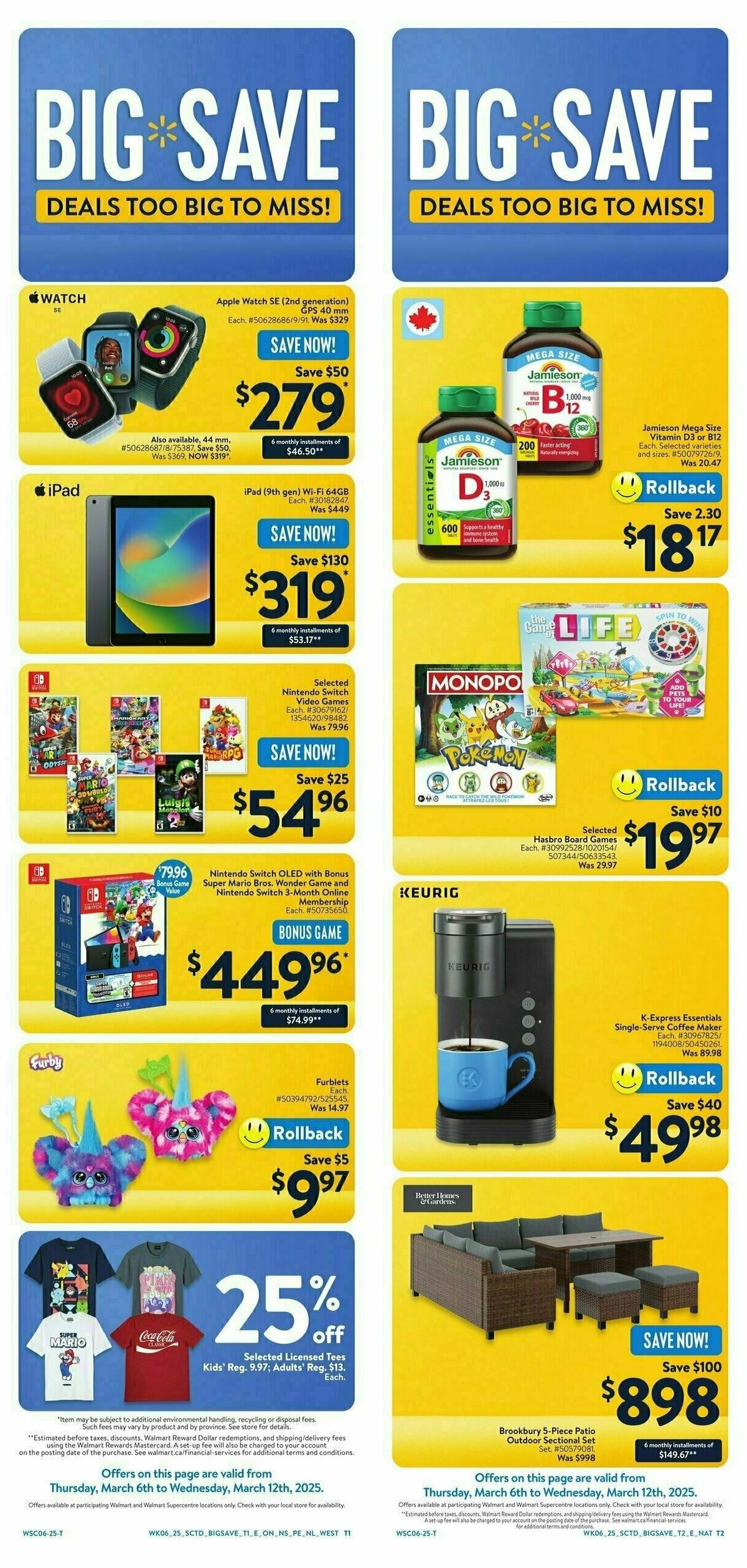 Walmart Flyer Flyer from March 6