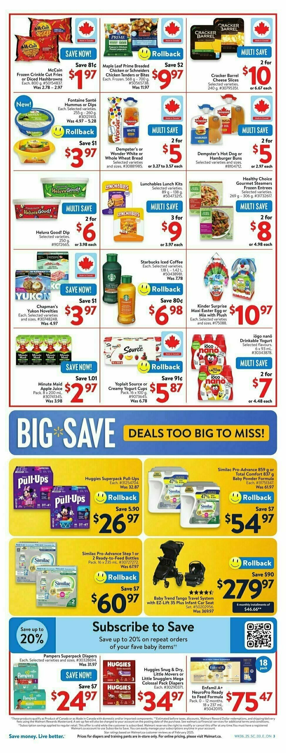 Walmart Flyer Flyer from March 6