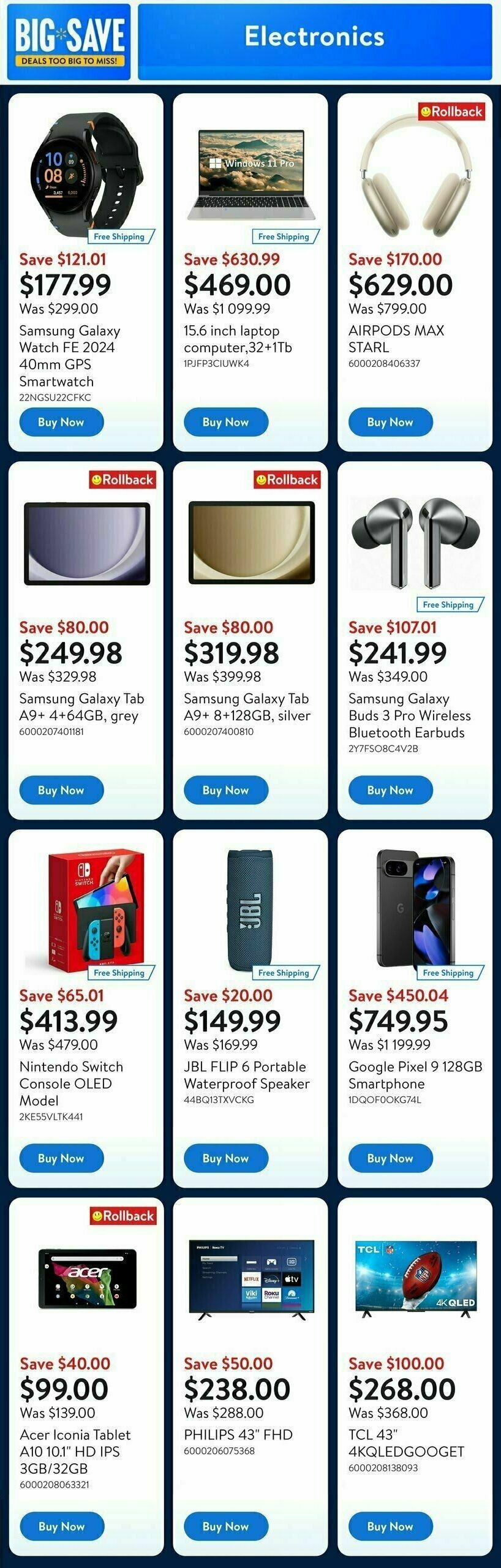 Walmart Deals Flyer Flyer from March 6