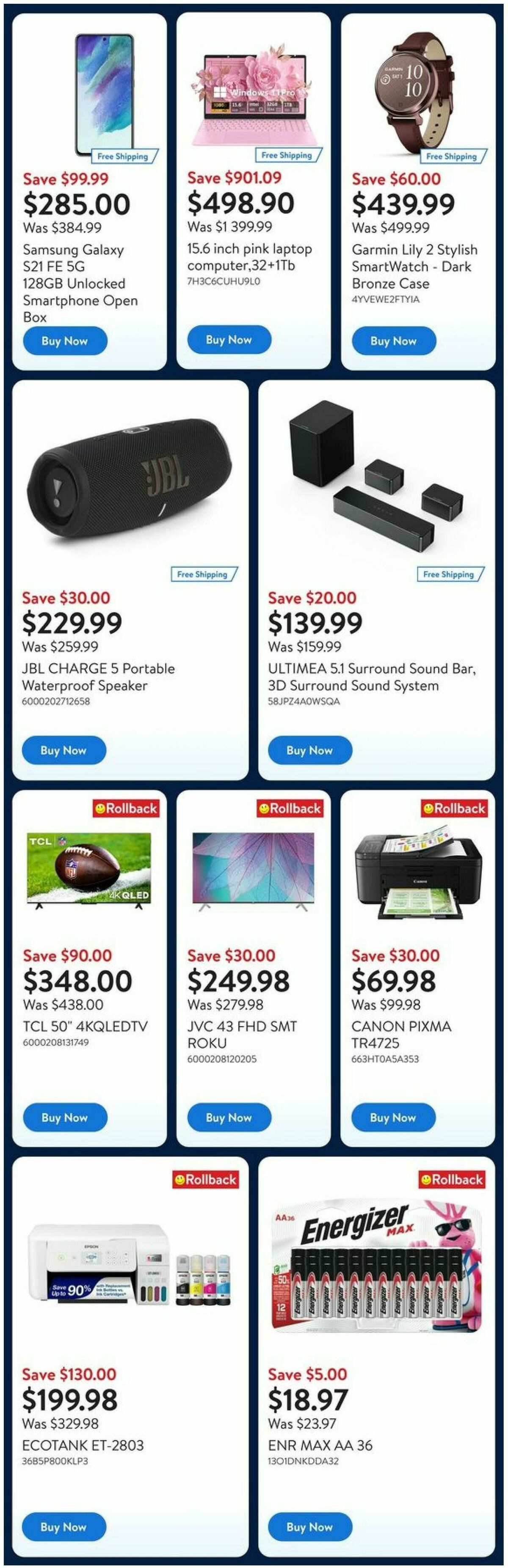 Walmart Deals Flyer Flyer from March 13