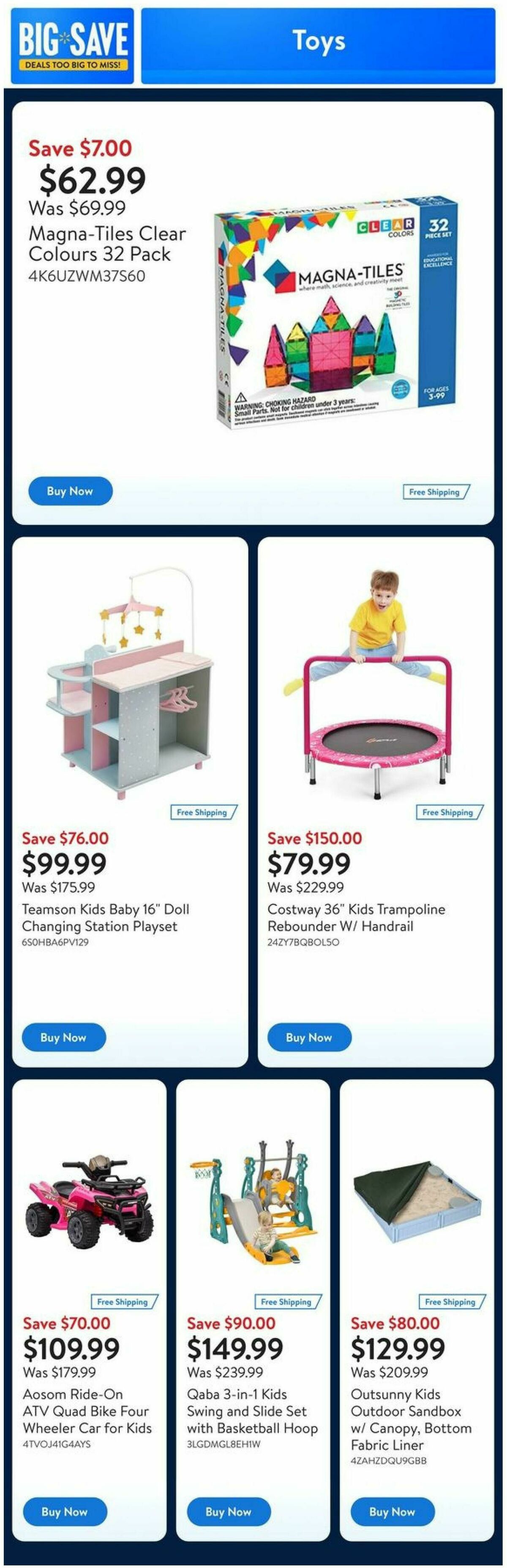 Walmart Deals Flyer Flyer from March 13