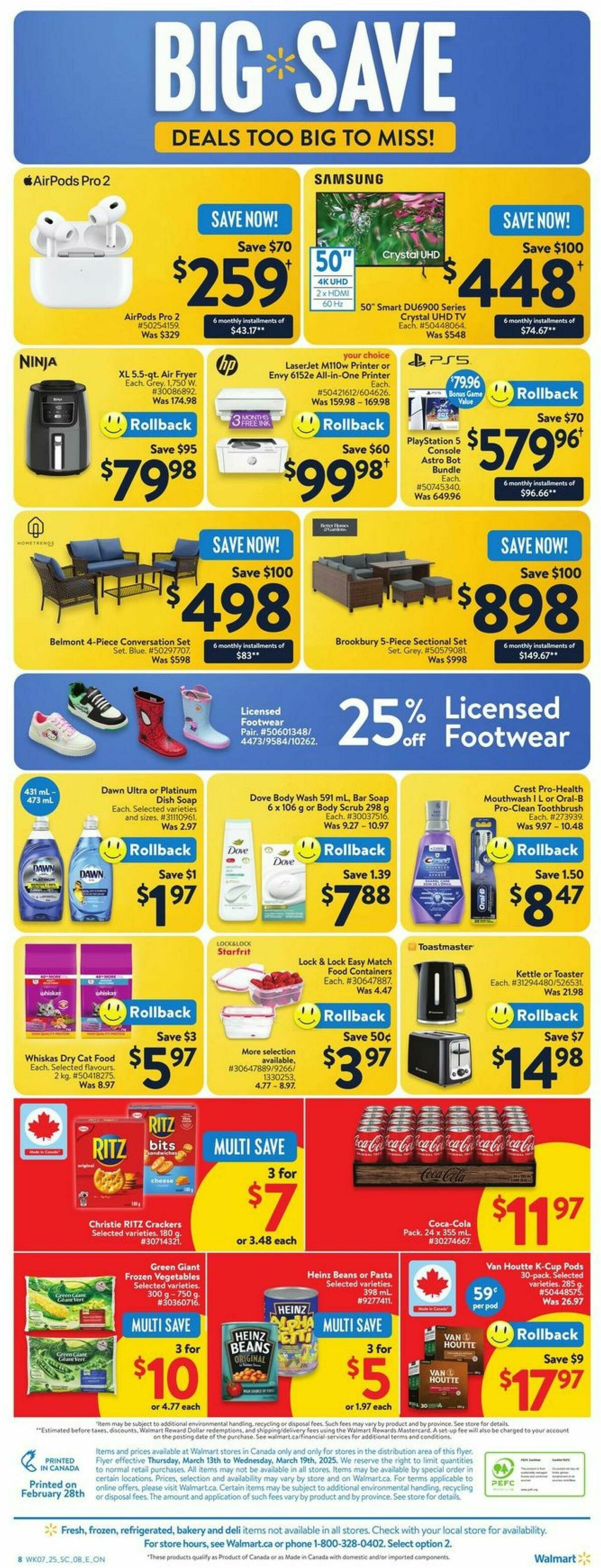 Walmart Flyer from March 13