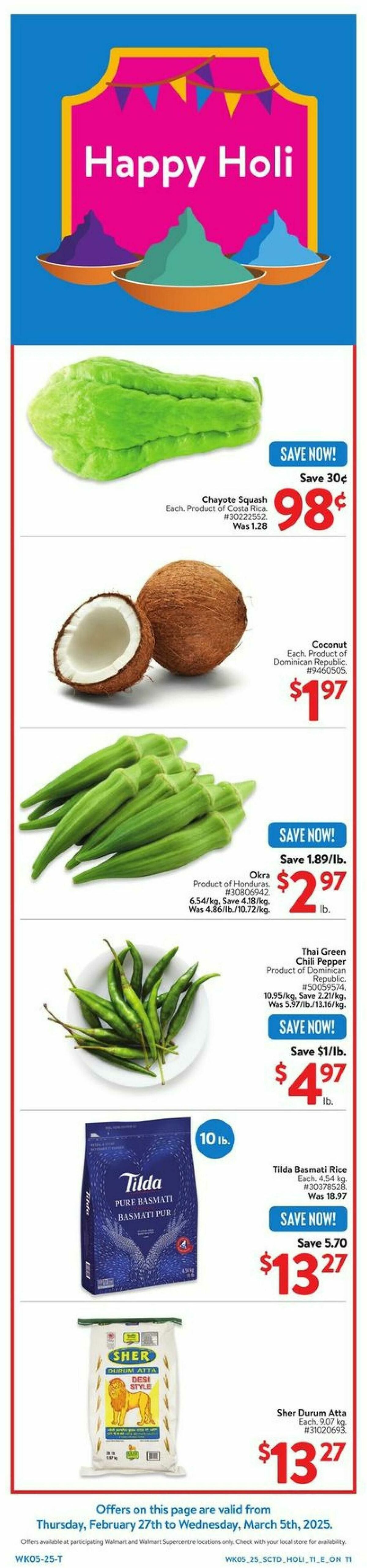 Walmart Flyer from March 13