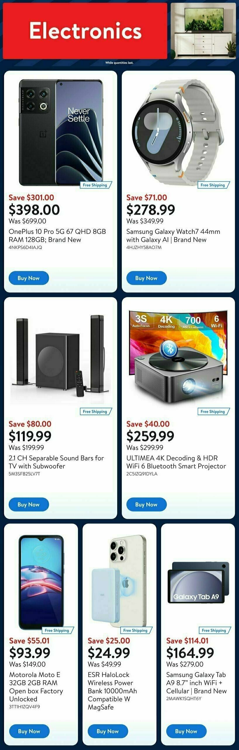 Walmart Deals Flyer Flyer from March 20