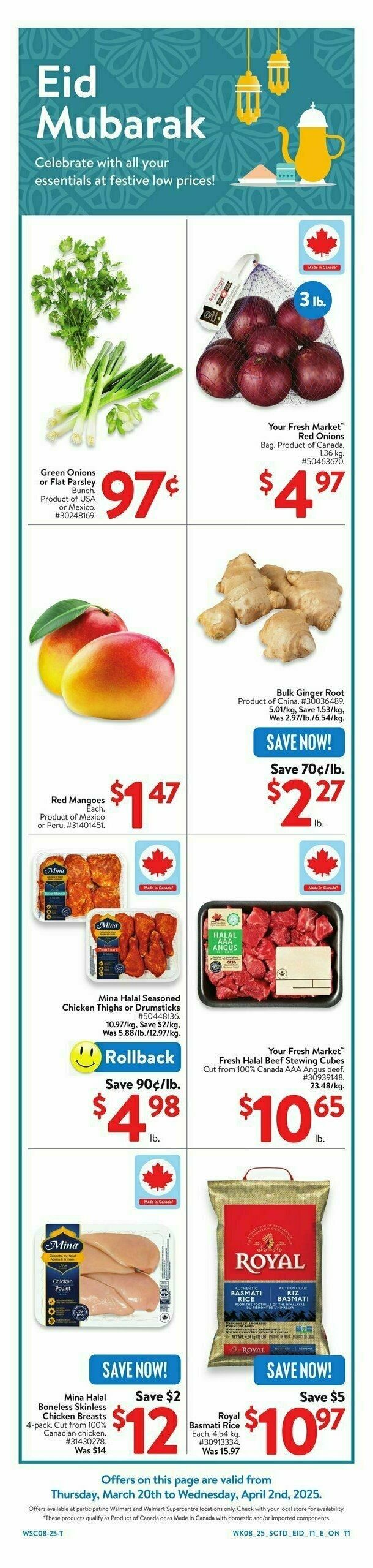 Walmart Flyer from March 20