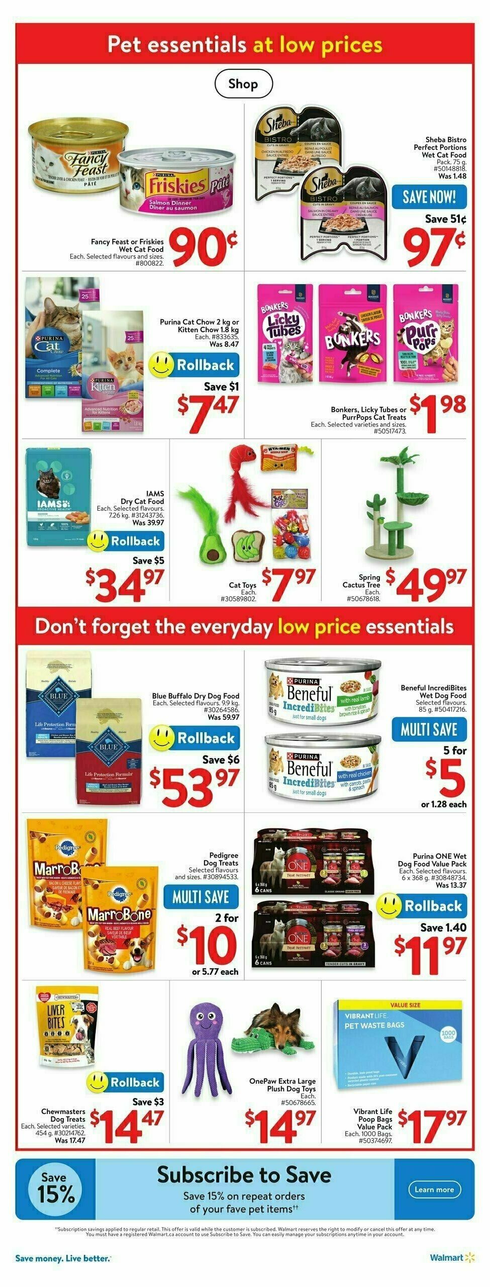 Walmart Flyer from March 27