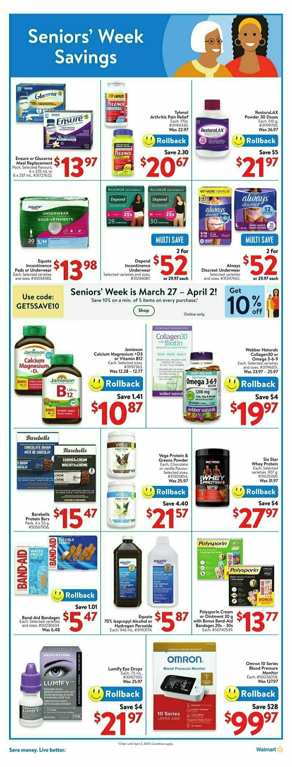 Walmart Flyer from March 27