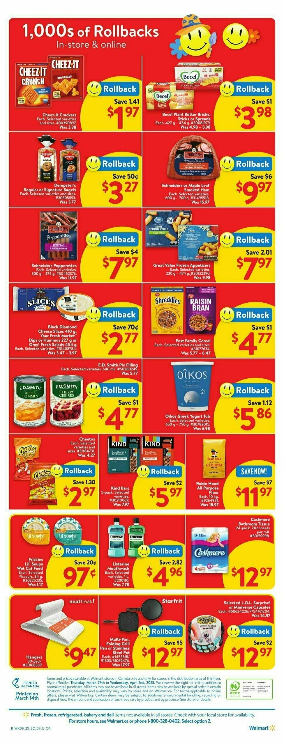 Walmart Flyer from March 27