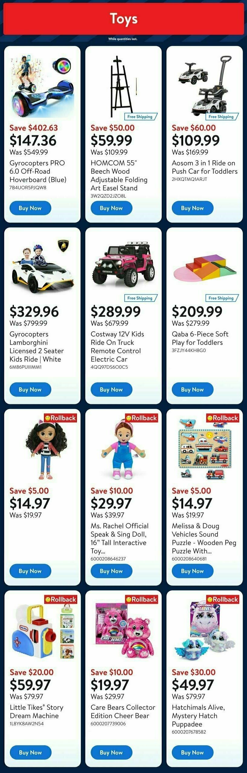 Walmart Deals Flyer Flyer from March 27