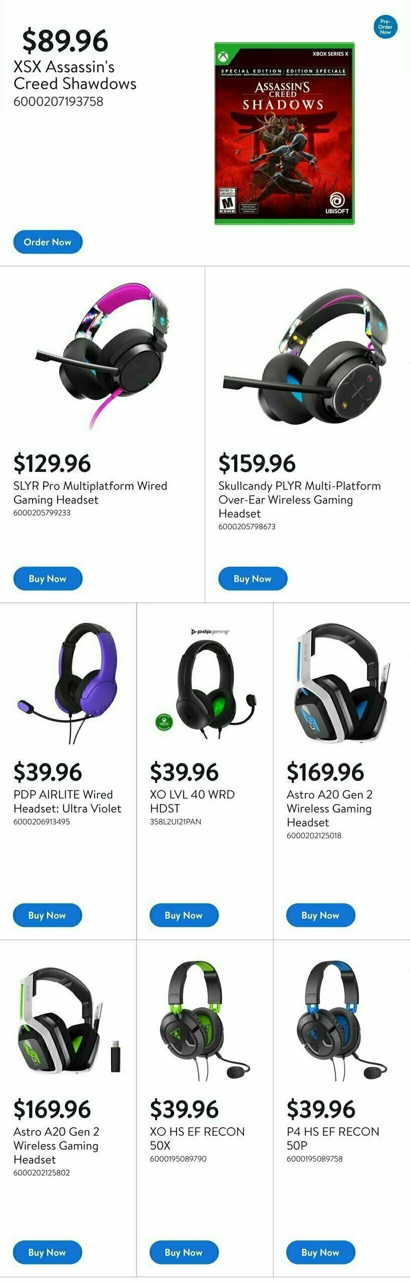 Walmart Gaming Guide Flyer from March 20