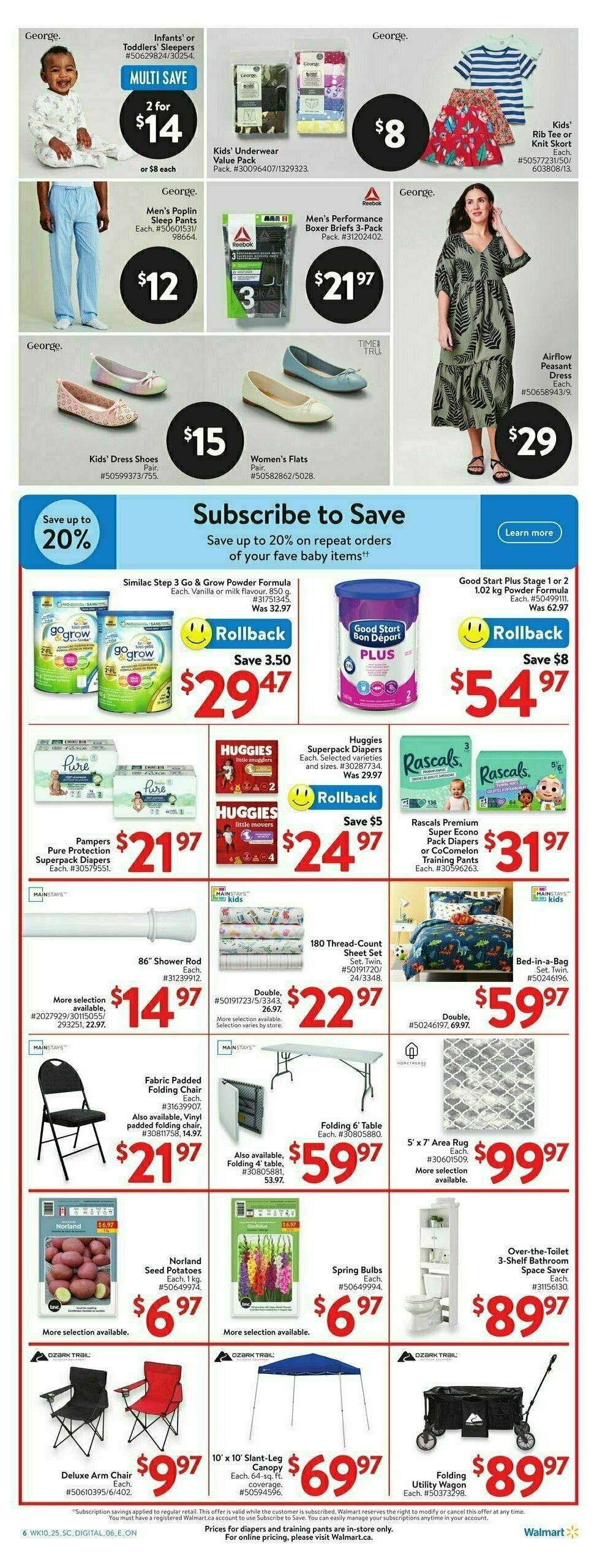 Walmart Flyer from April 3