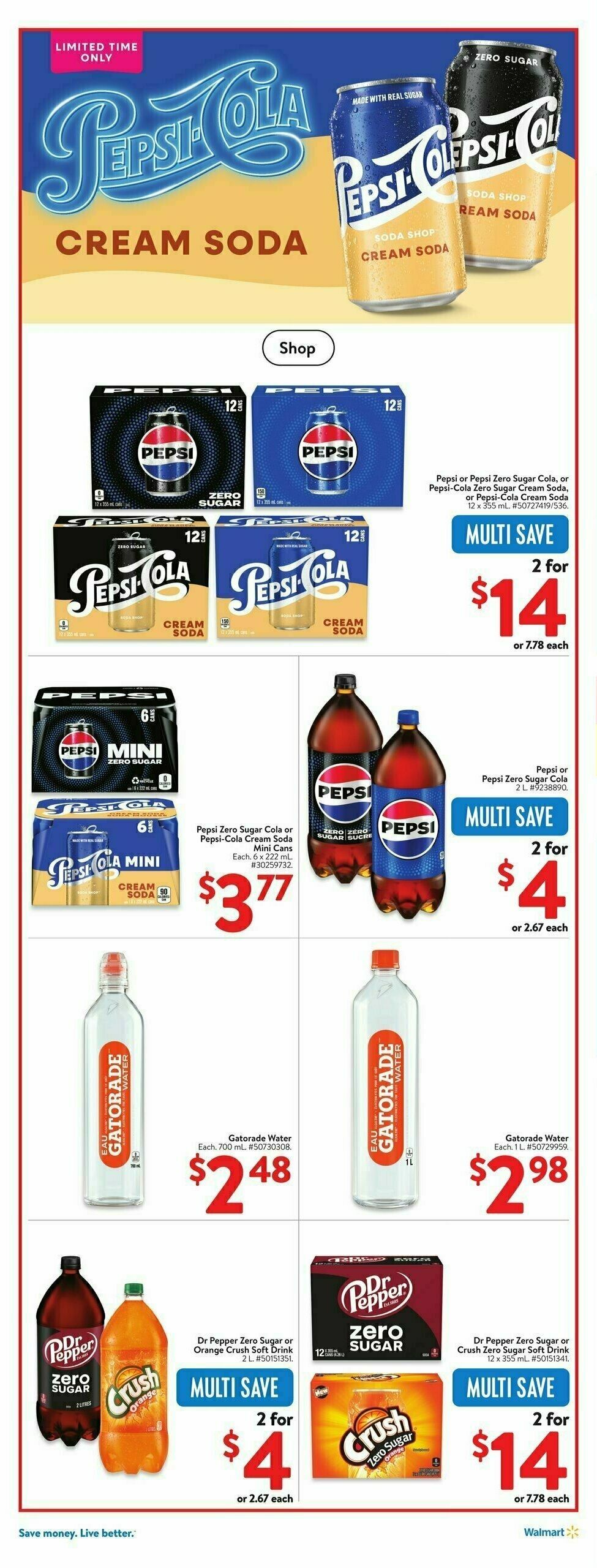 Walmart Flyer from April 3