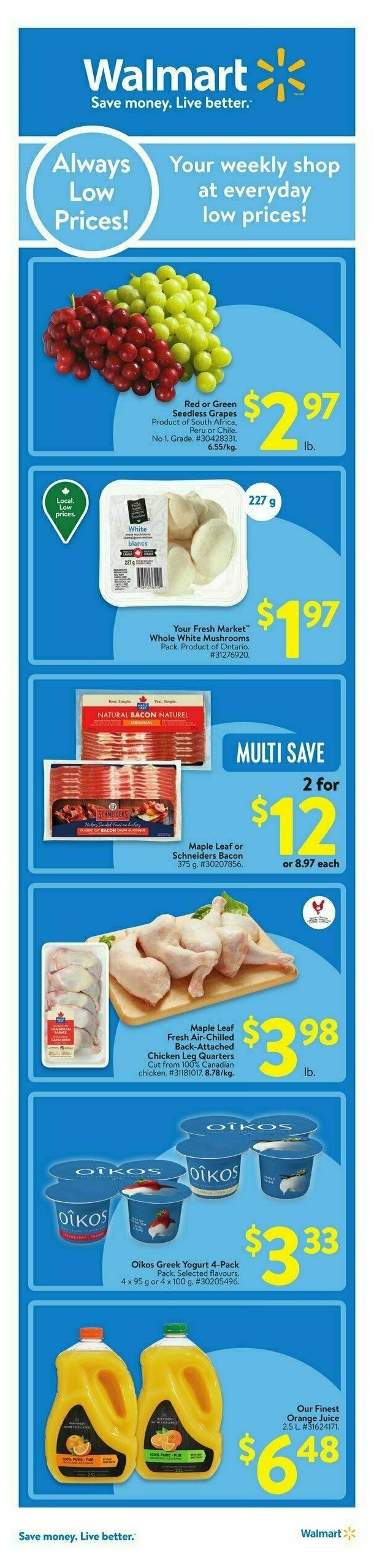 Walmart Flyer from April 3